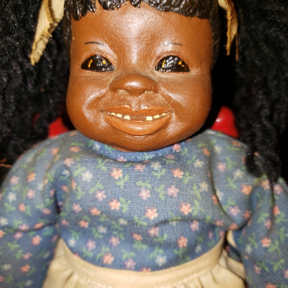 Martha Holcombe All Gods Children Signed African American "BLOSSOM" Doll 1500 - Picture 12 of 16